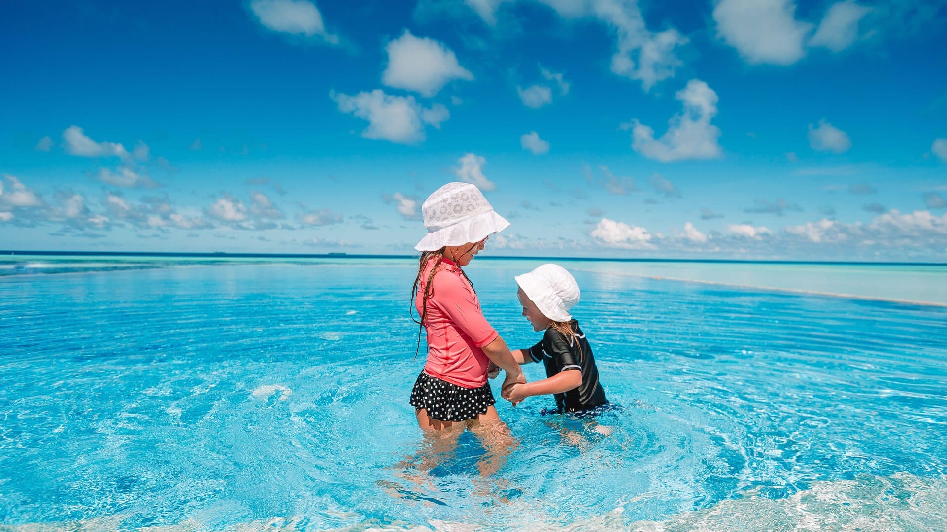 Kids need sunscreen they'll actually wear. SolRX kids formulas are tear-free, hypoallergenic, reef-safe, and tough enough for full days at the beach or pool.