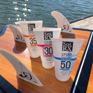Broad Spectrum Sunscreen by SolRX has UVA and UVB protection