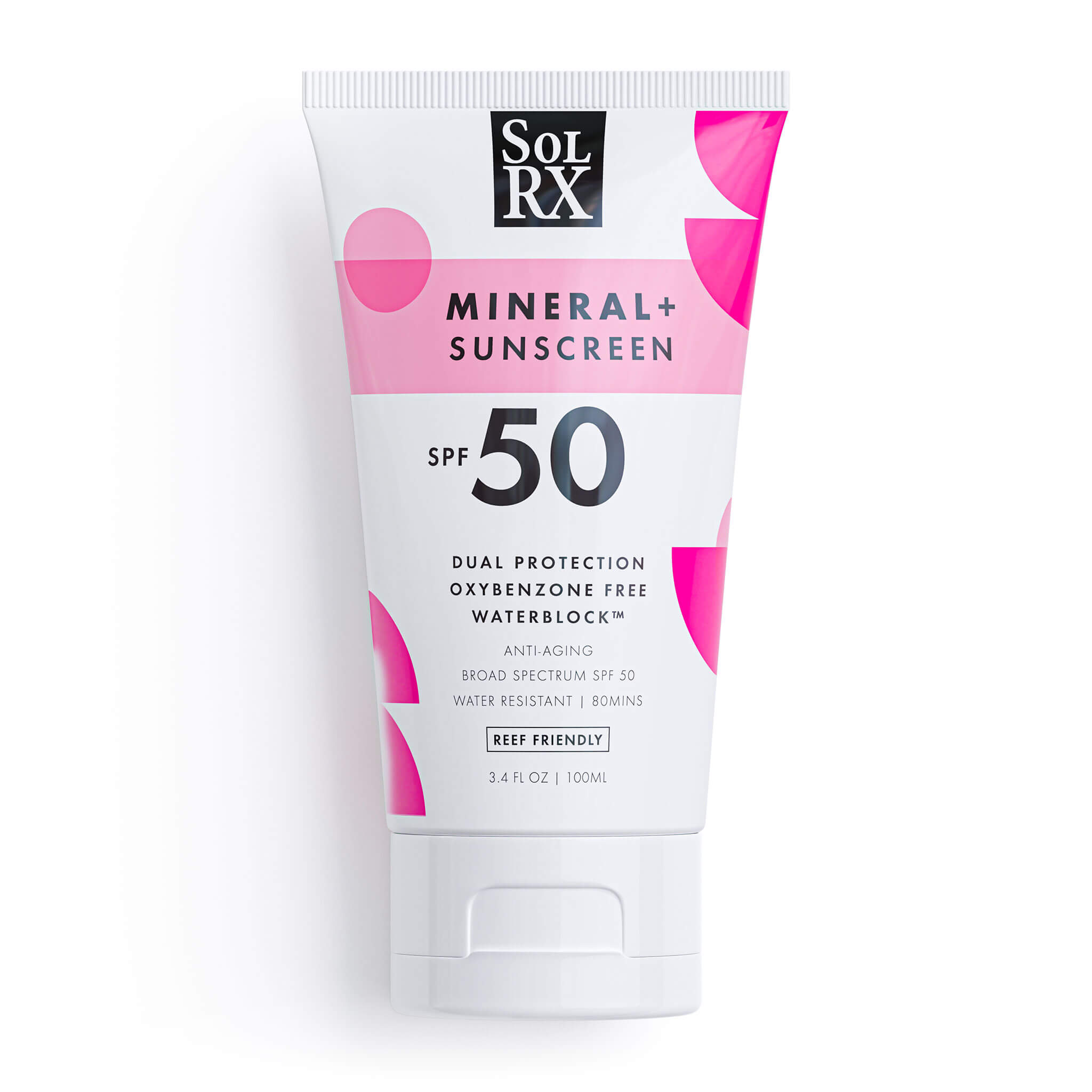 SPF 50 Zinc Sunscreen | 8-Hour Waterblock | SolRX – SolRX Sunscreen