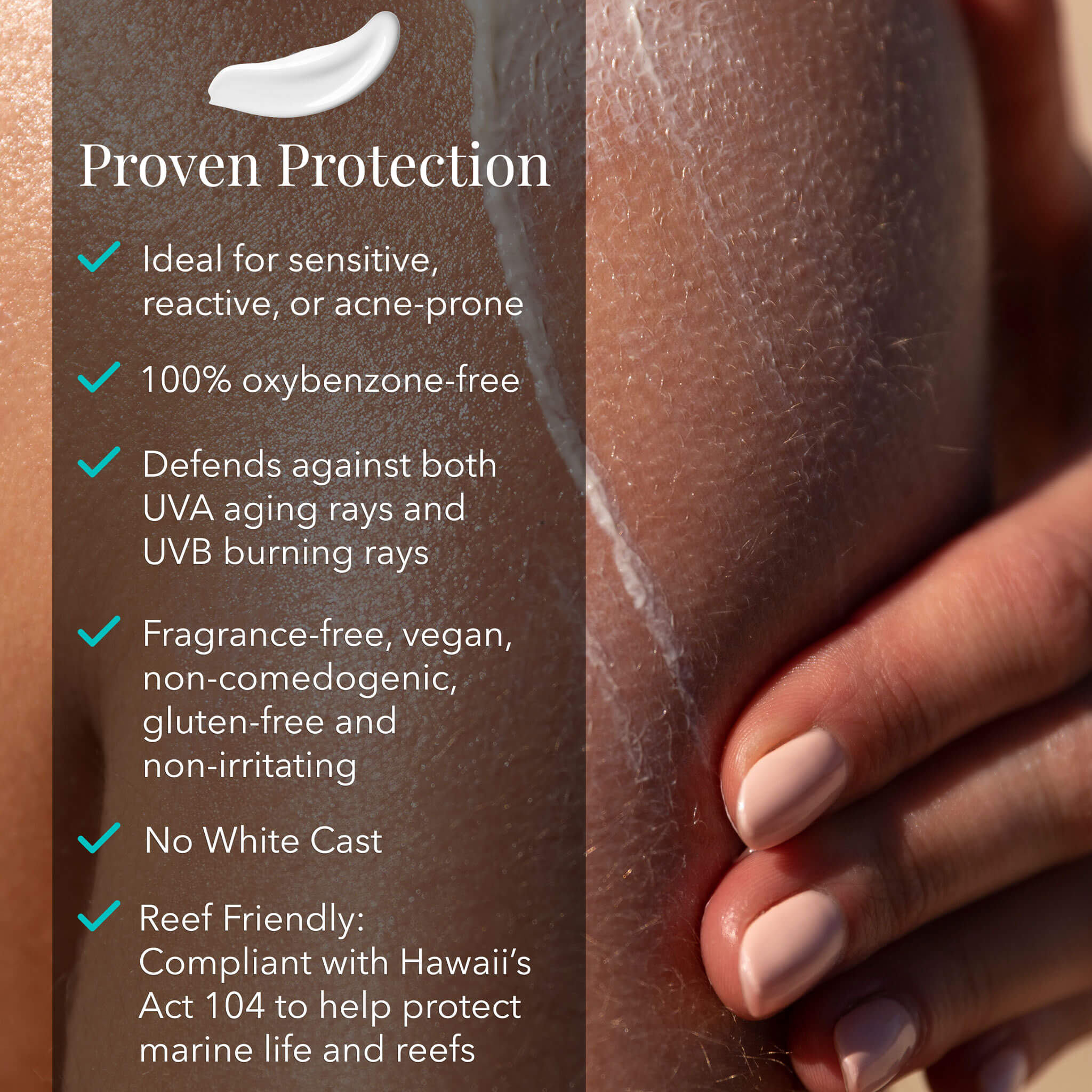 SolRX Pure Mineral body sunscreen niacinamide vitamin E lightweight breathable daily protection