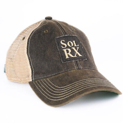SolRX Outdoor Gear black trucker hat