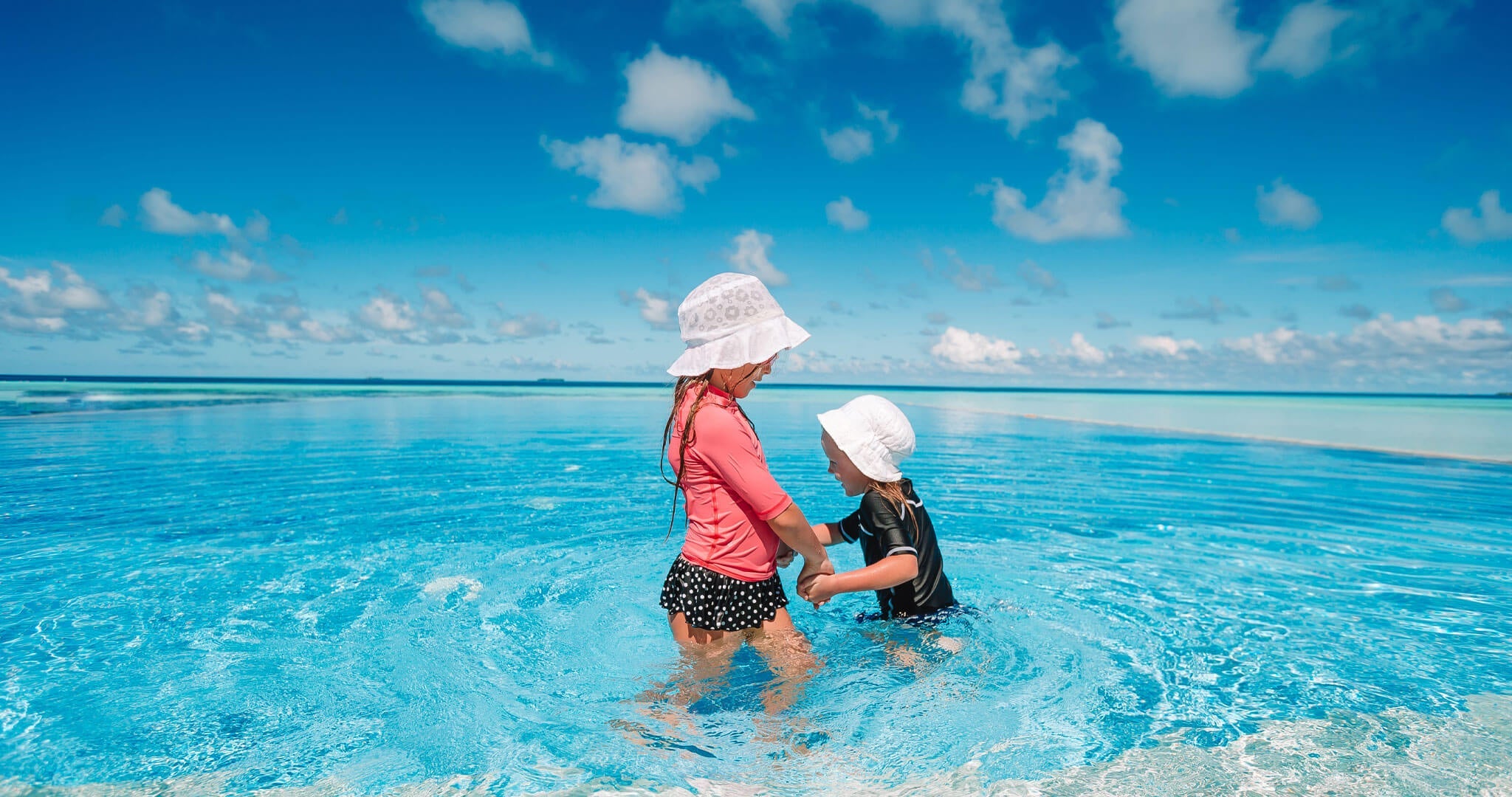 Kids need sunscreen they'll actually wear. SolRX kids formulas are tear-free, hypoallergenic, reef-safe, and tough enough for full days at the beach or pool.
