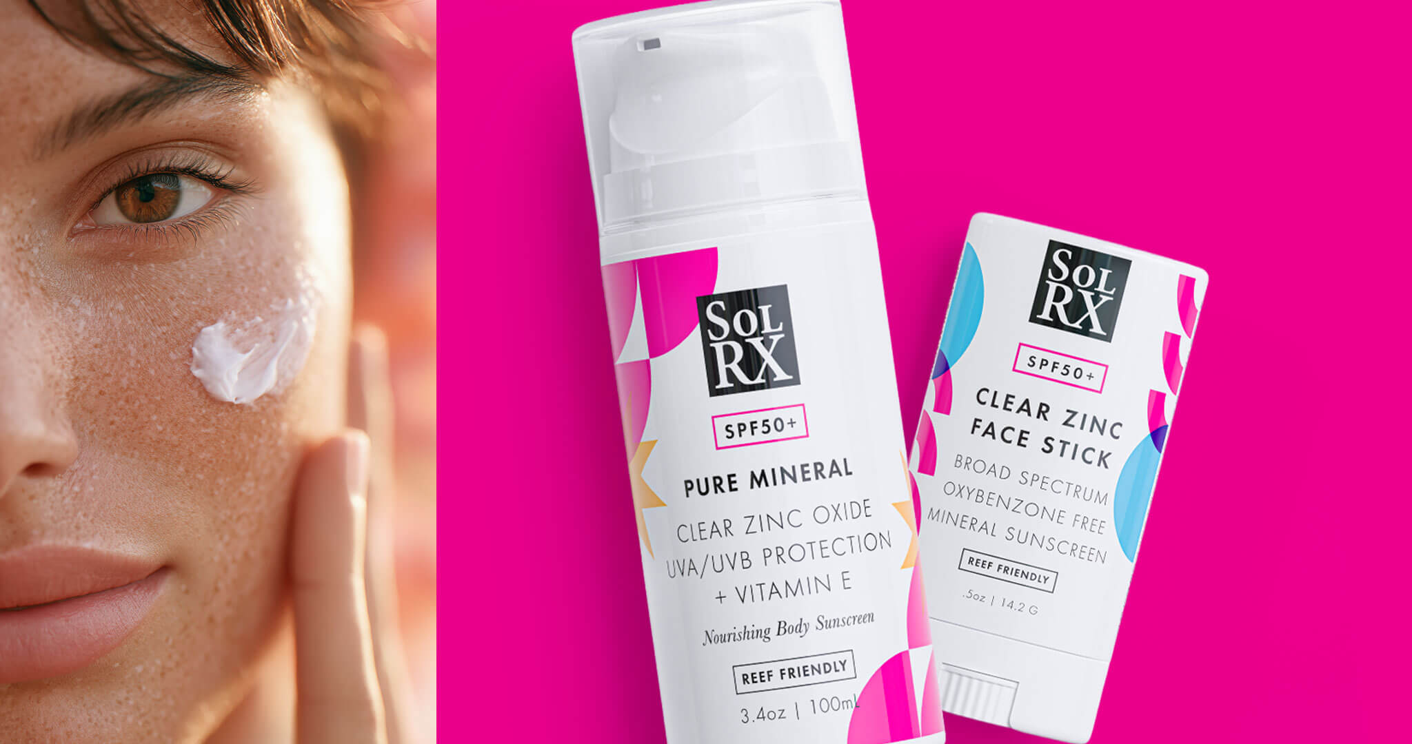 30% Off Pure Mineral Body & Clear Zinc Face Sticks