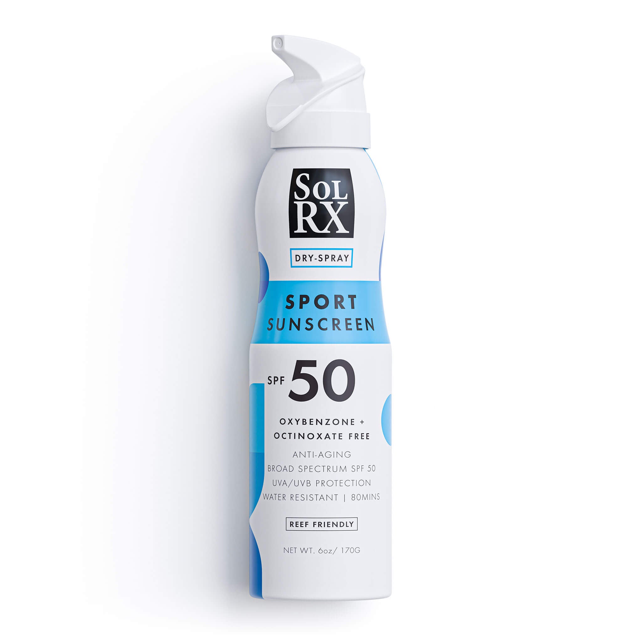 SPF 50 Spray Sunscreen | Reef-Safe | Active Protection | SolRX