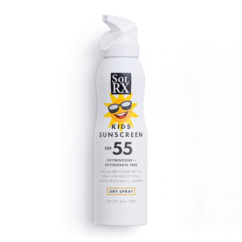 Kids SPF 55+ Continuous Spray Tear Free Water Resistant 6oz