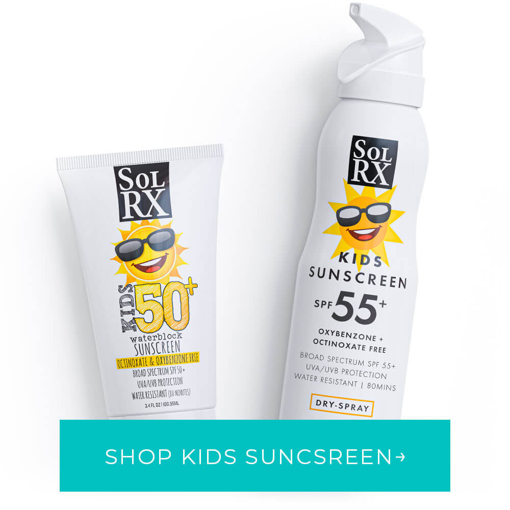Clear Zinc Sunscreen SPF 50 | No White Cast | SolRX – SolRX Sunscreen