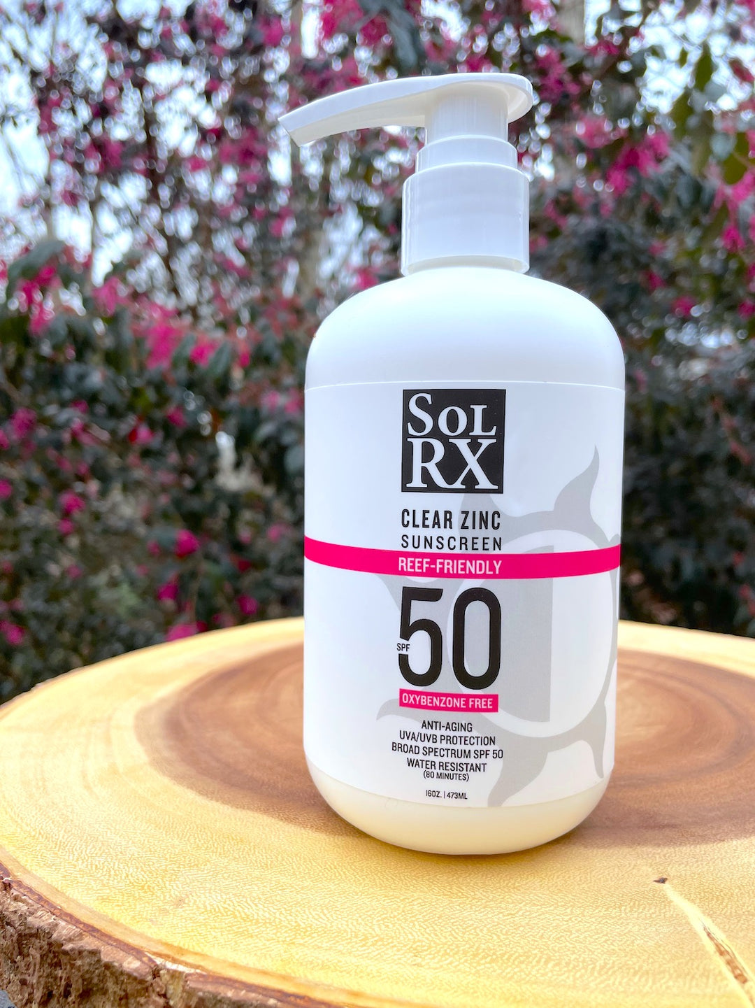 SolRX MINERAL SPF 50 Zinc Sunscreen - Oxybenzone Free Pump